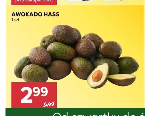Awokado Hass promocja w Stokrotka