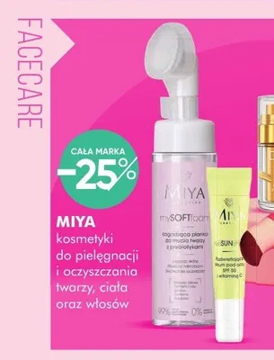 Kosmetyki do pielęgnacji i oczyszczania twarzy ciała oraz włosów Miya promocja w Super-Pharm