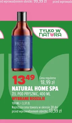 Żel pod prysznic granat zapas promocja w Drogerie Natura