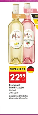 Wino białe Napój winny Freixenet Mía Frizztea Sweet Citrus & White Tea promocja w Biedronka