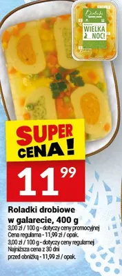 Roladki drobiowe w galarecie Białecki Kuchnia promocja w Twój Market