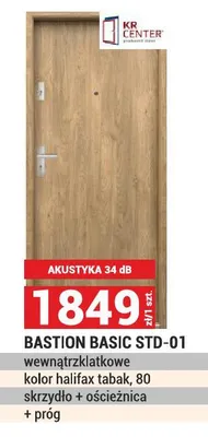 Drzwi Bastion Basic STD-01 promocja w Merkury Market
