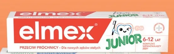 Pasta do zębów elmex Junior 6-12 lat promocja w Hebe