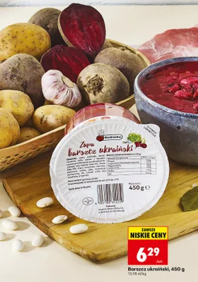 Zupa barszcz ukraiński Biedronka promocja w Biedronka