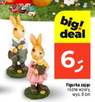 Figurka zając różne wzory promocja w Dealz