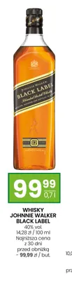 Whisky Johnnie Walker Black Label promocja w Twój Market