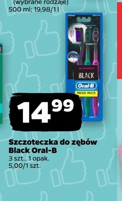 Szczoteczka do zębów Oral-B Black promocja w Netto