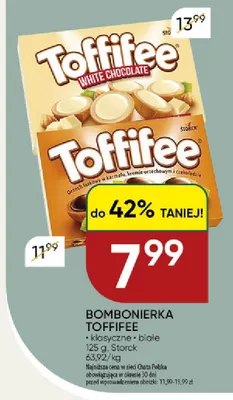 Bombonierka Toffifee białe promocja w Chata Polska