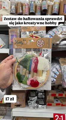 Zestaw do haftowania promocja w Pepco