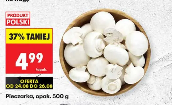 Pieczarka promocja w Biedronka