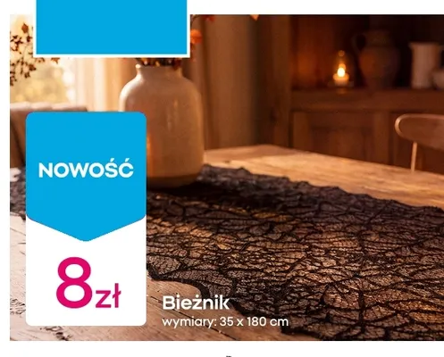 Bieżnik 35x180 cm promocja w Pepco