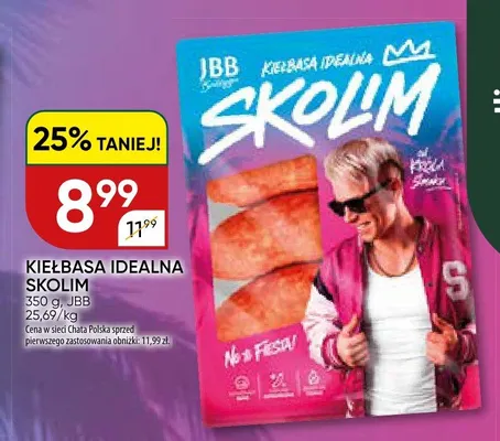 Kiełbasa Idealna JBB Skolim promocja w Chata Polska