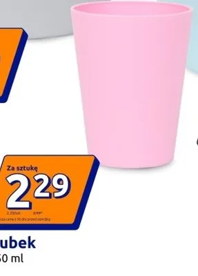 Kubek plastikowy 250 ml promocja w Action