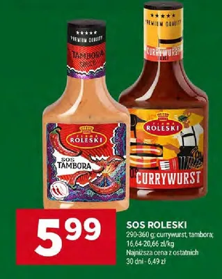Sos Roleski Currywurst promocja w Stokrotka
