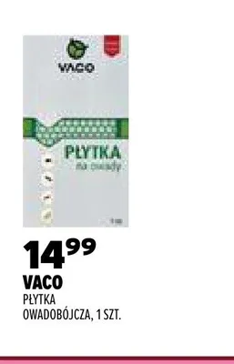 Płytka owadobójcza Vaco promocja w Drogerie Natura