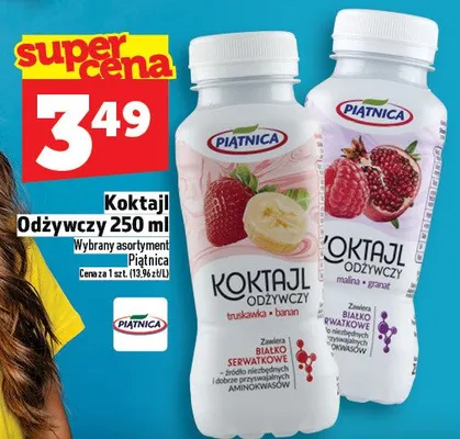 Koktajl odżywczy promocja w TOPAZ