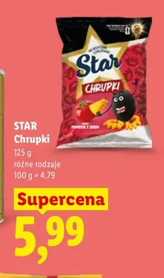 Chrupki Star promocja w Lidl