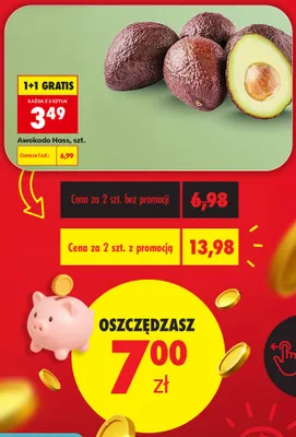 Awokado Hass promocja w Biedronka