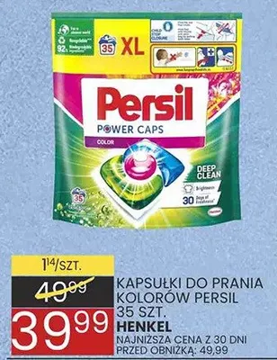Kapsułki do prania Persil Power Caps promocja w Wafelek