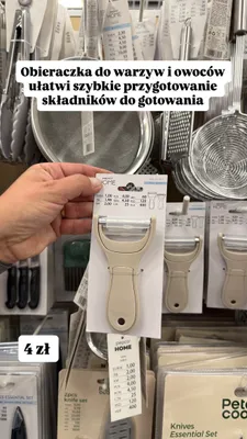 Obieraczka do warzyw i owoców pepco HOME promocja w Pepco