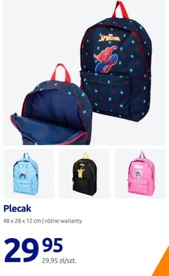 Plecak 48x28x12 cm promocja w Action