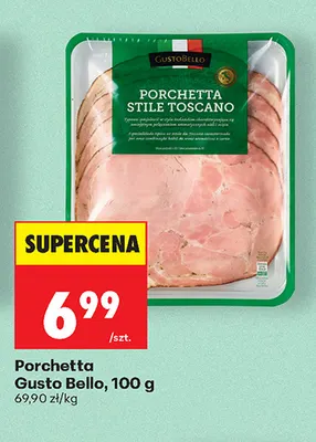 Porchetta Gusto Bello promocja w Biedronka