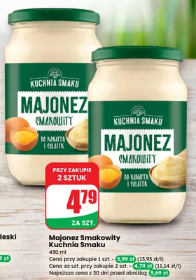 Majonez smakowity promocja w Dino