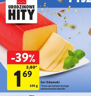 Ser edamski promocja w Intermarche