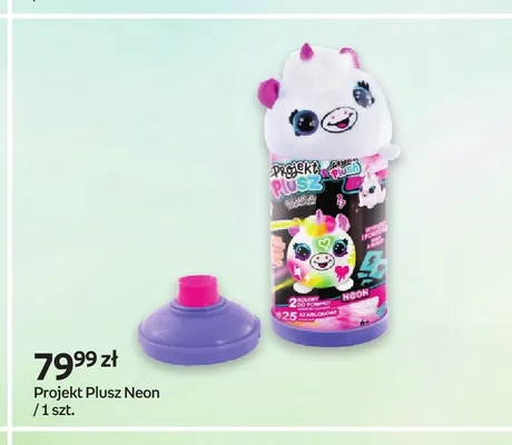 Zabawka kreatywna Projekt Plusz Neon promocja w Empik