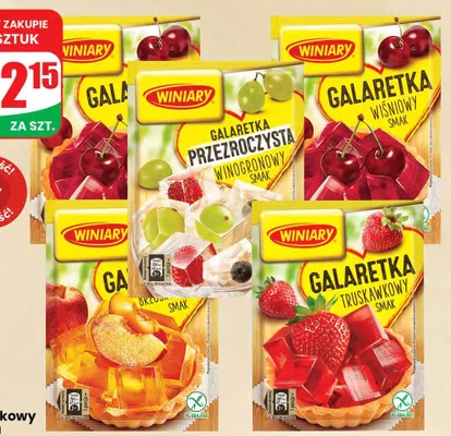 Galaretka, różne rodzaje promocja w Dino