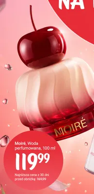 Woda perfumowana Moiré promocja w Rossmann