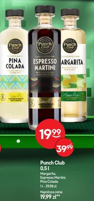 Koktajl Punch Club Pina Colada promocja w Żabka