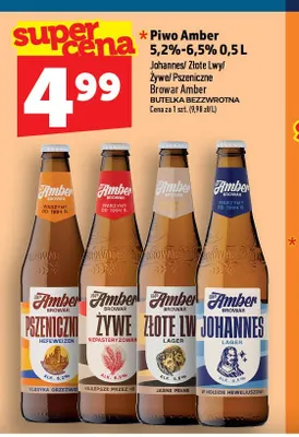 Piwo Amber Złote Lwy promocja w TOPAZ