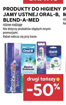 Produkty do higieny jamy ustnej Oral-B, Blend-a-Med promocja w Stokrotka