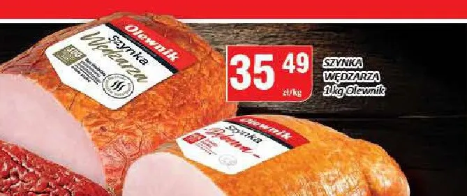 Szynka wędzarza Olewnik promocja w Chorten