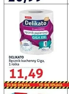 Ręcznik kuchenny Delikato Giga promocja w Blue Stop
