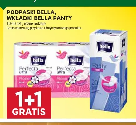 Podpaski Bella promocja w Stokrotka