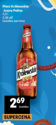 Piwo Królewskie promocja w Delikatesy Centrum