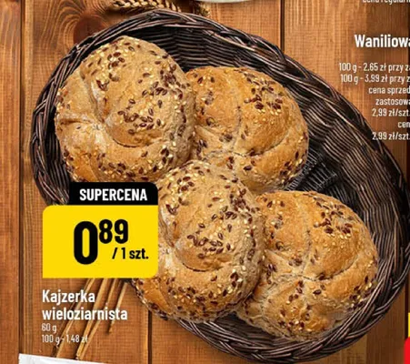 Kajzerka wieloziarnista promocja w POLOmarket