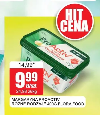 Margaryna ProActiv 400g promocja w Bingo