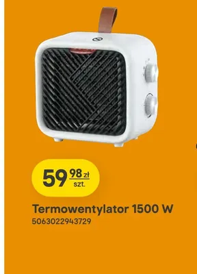 Termowentylator promocja w Castorama