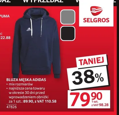Bluza męska ADIDAS promocja w Selgros