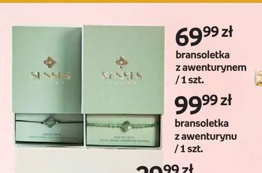 Bransoletka z awenturynu Senses Story promocja w Empik