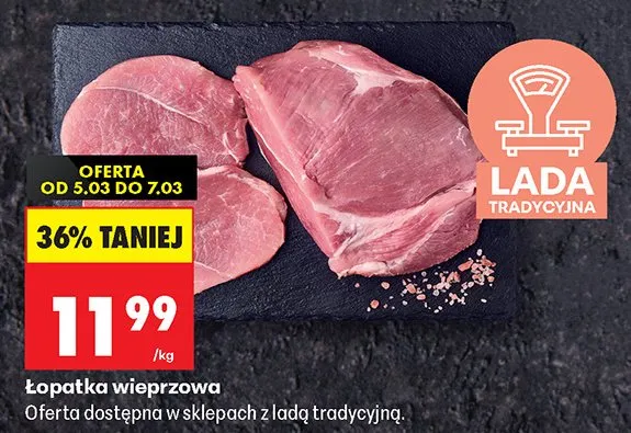 Łopatka wieprzowa promocja w Biedronka