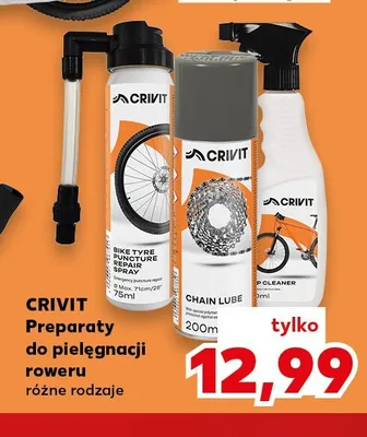 Spray do naprawy opon rowerowych Crivit promocja w Kaufland