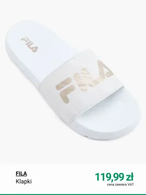Klapki FILA promocja w Deichmann