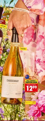 Wino wytrawne białe Exclusive Selection Chardonnay promocja w Biedronka