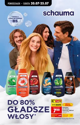 Szampon do włosów Schauma Color & Shine promocja w Biedronka