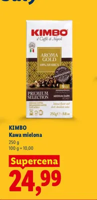 Kawa mielona Kimbo Aroma Gold promocja w Lidl