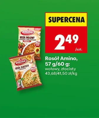 Rosół wołowy promocja w Biedronka